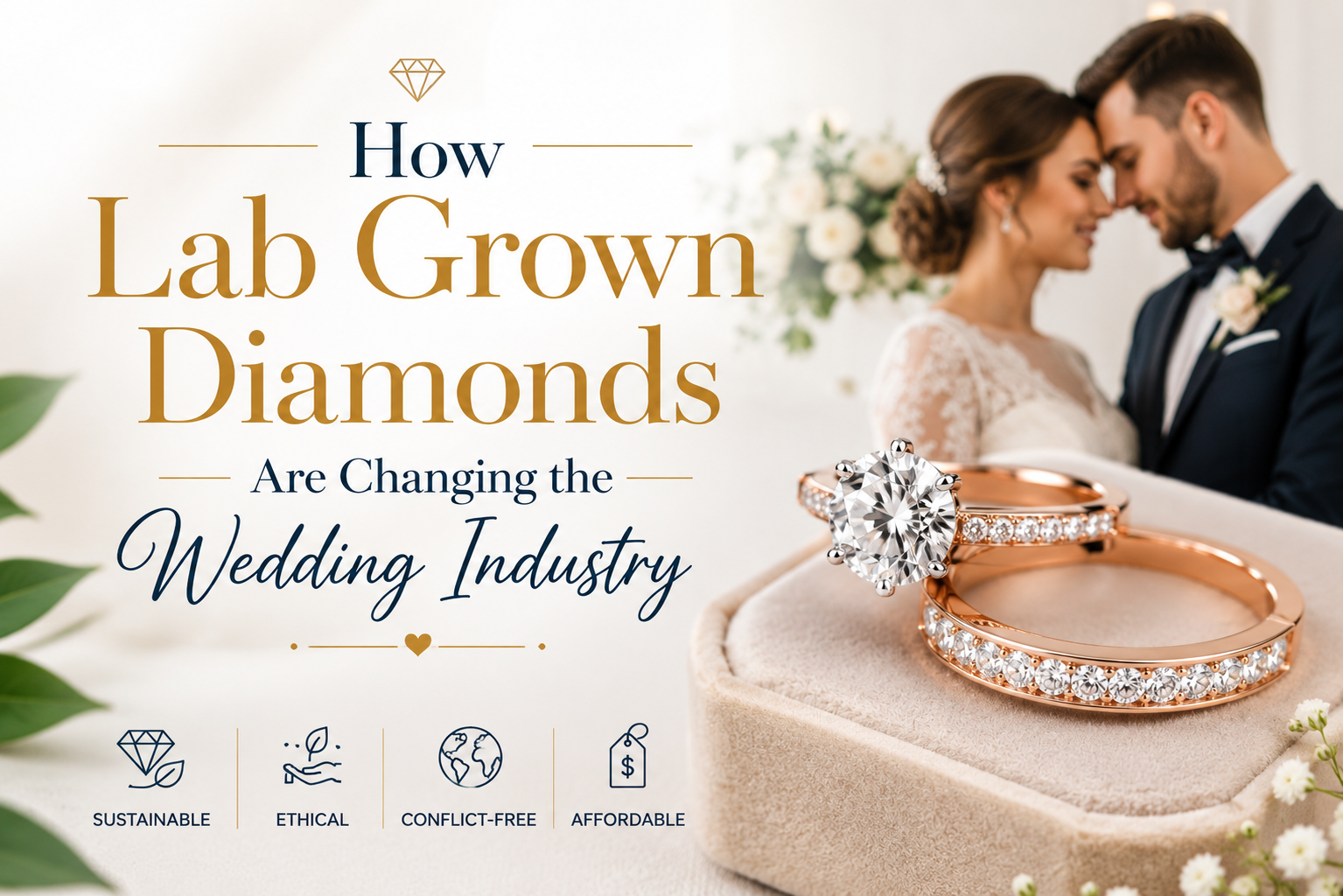 How Lab Grown Diamonds Are Changing the Wedding Industry