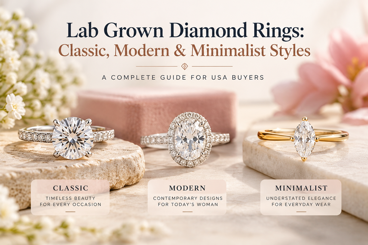 Lab Grown Diamond Rings