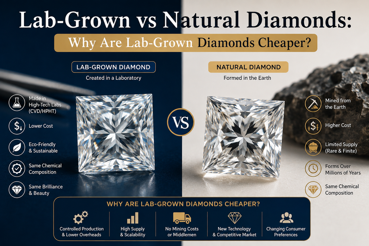 Lab-Grown vs Natural Diamonds: