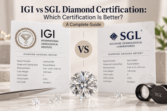 IGI vs SGL Diamond Certification