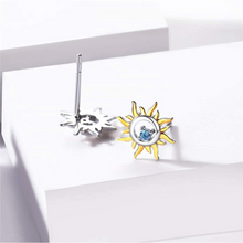 Load image into Gallery viewer, Sun Stud Earrings
