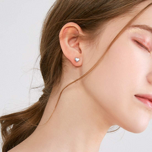 Load image into Gallery viewer, Heart Stud Earrings

