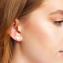 Load image into Gallery viewer, Heart Stud Earrings
