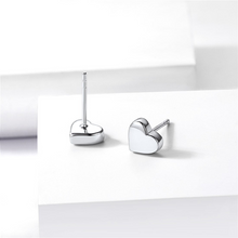 Load image into Gallery viewer, Heart Stud Earrings

