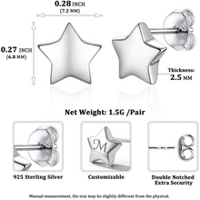 Load image into Gallery viewer, Star Stud Earring
