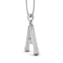 Load image into Gallery viewer, Initial Capital A-E Charm Necklace
