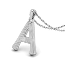Load image into Gallery viewer, Initial Capital A-E Charm Necklace
