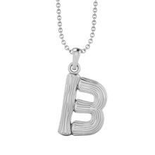 Load image into Gallery viewer, Initial Capital A-E Charm Necklace
