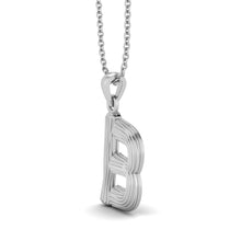 Load image into Gallery viewer, Initial Capital A-E Charm Necklace
