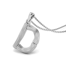 Load image into Gallery viewer, Initial Capital A-E Charm Necklace
