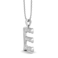 Load image into Gallery viewer, Initial Capital A-E Charm Necklace
