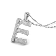 Load image into Gallery viewer, Initial Capital A-E Charm Necklace
