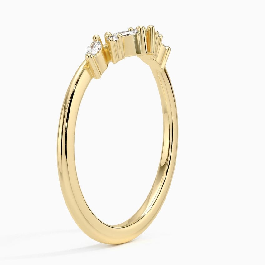 Yvette Diamond Ring (1/6 ct. tw.) in                            18K Yellow Gold
