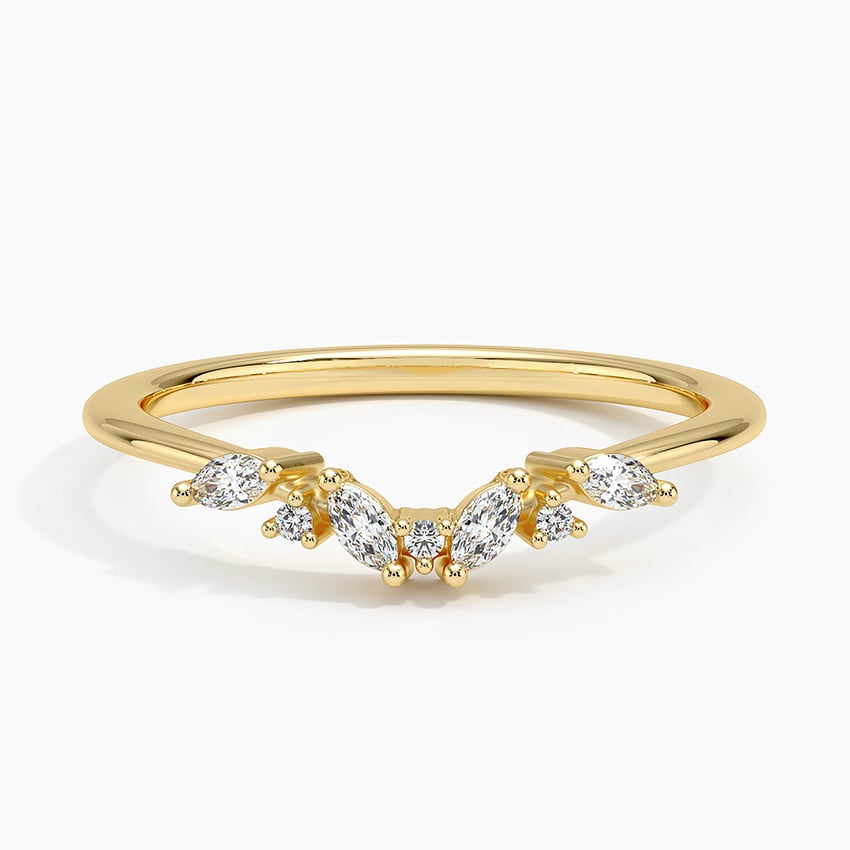 Yvette Diamond Ring (1/6 ct. tw.) in                            18K Yellow Gold