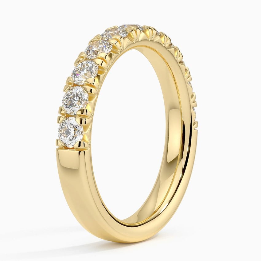 Ellora Half Coverage Diamond Ring (7/8 ct. tw.) in                            18K Yellow Gold