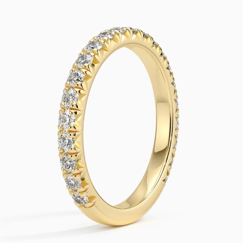 Sienna Three-Quarter Coverage Lab Diamond Ring (5/8 ct. tw.) in                            18K Yellow Gold
