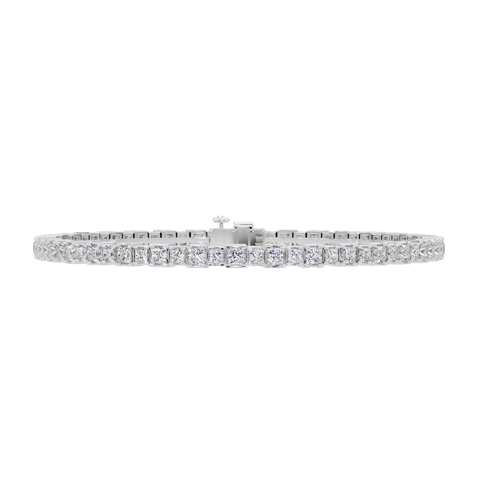 Lab Grown Diamond 5.30 CTW Tennis Bracelet-925 Sterling Silver