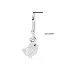 Load image into Gallery viewer, Charming Bird Dangle Earrings - Sterling Silver

