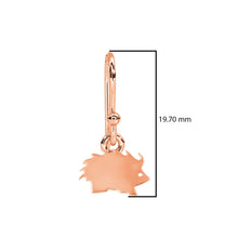 Load image into Gallery viewer, Whimsical Hedgehog Dangle Earrings - Sterling Silver

