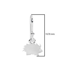 Load image into Gallery viewer, Whimsical Hedgehog Dangle Earrings - Sterling Silver
