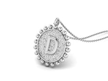 Load image into Gallery viewer, 925 Sterling Silver Initial Necklace - D

