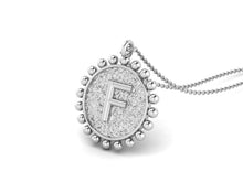 Load image into Gallery viewer, 925 Sterling Silver Initial Necklace - F

