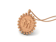 Load image into Gallery viewer, 925 Sterling Silver Initial Necklace - M

