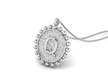Load image into Gallery viewer, 925 Sterling Silver Initial Necklace - Q
