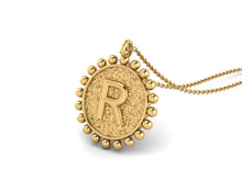 Load image into Gallery viewer, 925 Sterling Silver Initial Necklace - R
