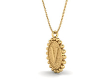 Load image into Gallery viewer, 925 Sterling Silver Initial Necklace - V
