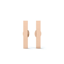 Load image into Gallery viewer, Initial &quot;I&quot; Monogram Stud Earring – Sterling Silver
