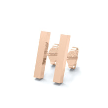 Load image into Gallery viewer, Initial &quot;I&quot; Monogram Stud Earring – Sterling Silver

