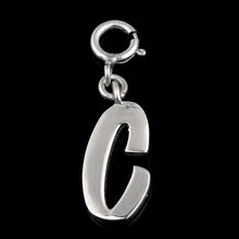 Load image into Gallery viewer, Personalized Letter Pendant - Sterling Silver
