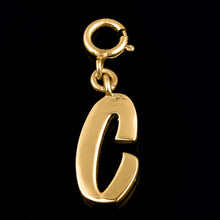 Load image into Gallery viewer, Personalized Letter Pendant - Gold Vermeil
