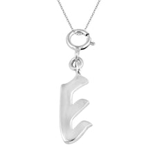 Load image into Gallery viewer, Personalized Letter Pendant - Sterling Silver
