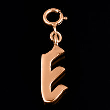 Load image into Gallery viewer, Personalized Letter Pendant - Rose Gold Vermeil
