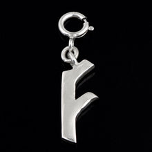 Load image into Gallery viewer, Personalized Letter Pendant - Sterling Silver
