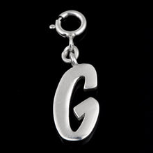 Load image into Gallery viewer, Personalized Letter Pendant - Sterling Silver
