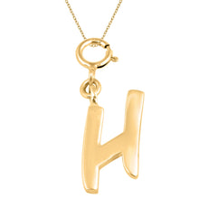 Load image into Gallery viewer, Personalized Letter Pendant - Gold Vermeil
