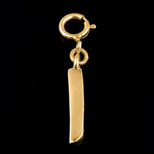 Load image into Gallery viewer, Personalized Letter Pendant - Gold Vermeil
