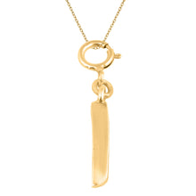 Load image into Gallery viewer, Personalized Letter Pendant - Gold Vermeil
