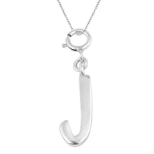 Load image into Gallery viewer, Personalized Letter Pendant - Sterling Silver
