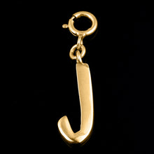 Load image into Gallery viewer, Personalized Letter Pendant - Gold Vermeil
