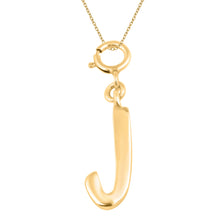 Load image into Gallery viewer, Personalized Letter Pendant - Gold Vermeil
