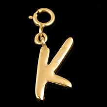 Load image into Gallery viewer, Personalized Letter Pendant - Gold Vermeil
