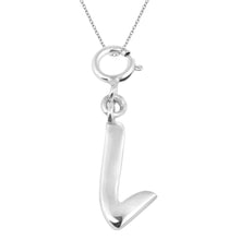 Load image into Gallery viewer, Personalized Letter Pendant - Sterling Silver
