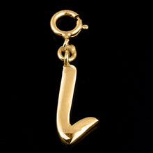 Load image into Gallery viewer, Personalized Letter Pendant - Gold Vermeil
