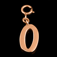 Load image into Gallery viewer, Personalized Letter Pendant - Rose Gold Vermeil
