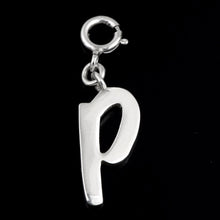 Load image into Gallery viewer, Personalized Letter Pendant - Sterling Silver
