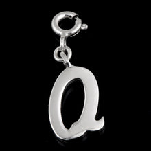 Load image into Gallery viewer, Personalized Letter Pendant - Sterling Silver
